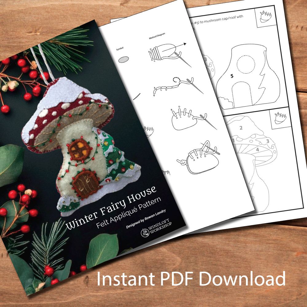 Example pages of the PDF pattern that comes with purchase.