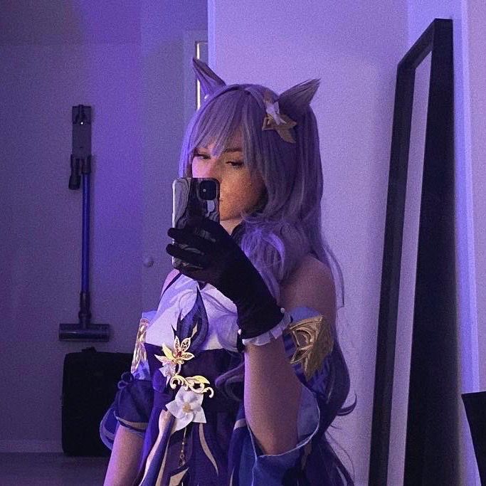 Genshin Impact cosplay Keqing