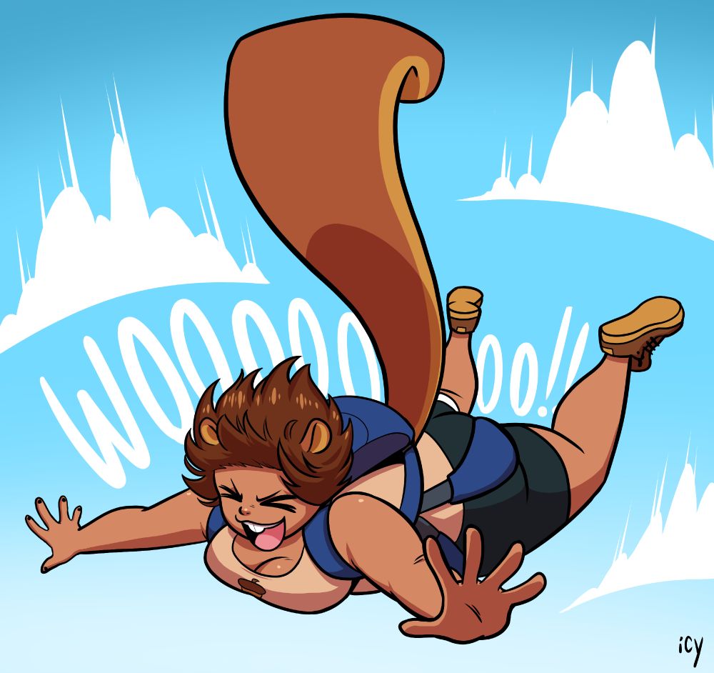 girl unfurl your parachute NYOW