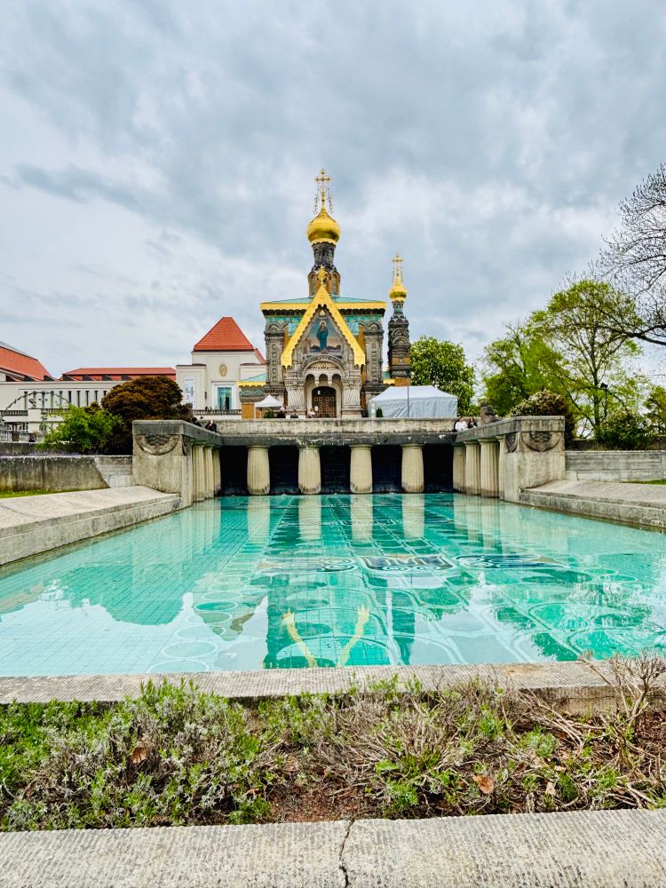 Russian church Darmstadt. 