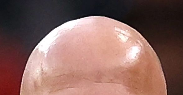 Arne Slot’s big bald head.