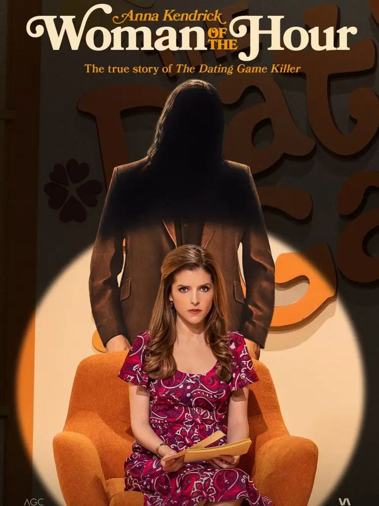 Poster of "Woman of The Hour", released in 2023, starring Anna Kendrick who also debuts as a director in this film
