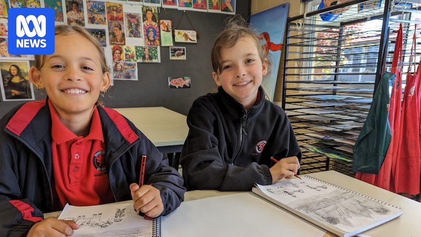 Young illustrators help bridge cultures within their small town