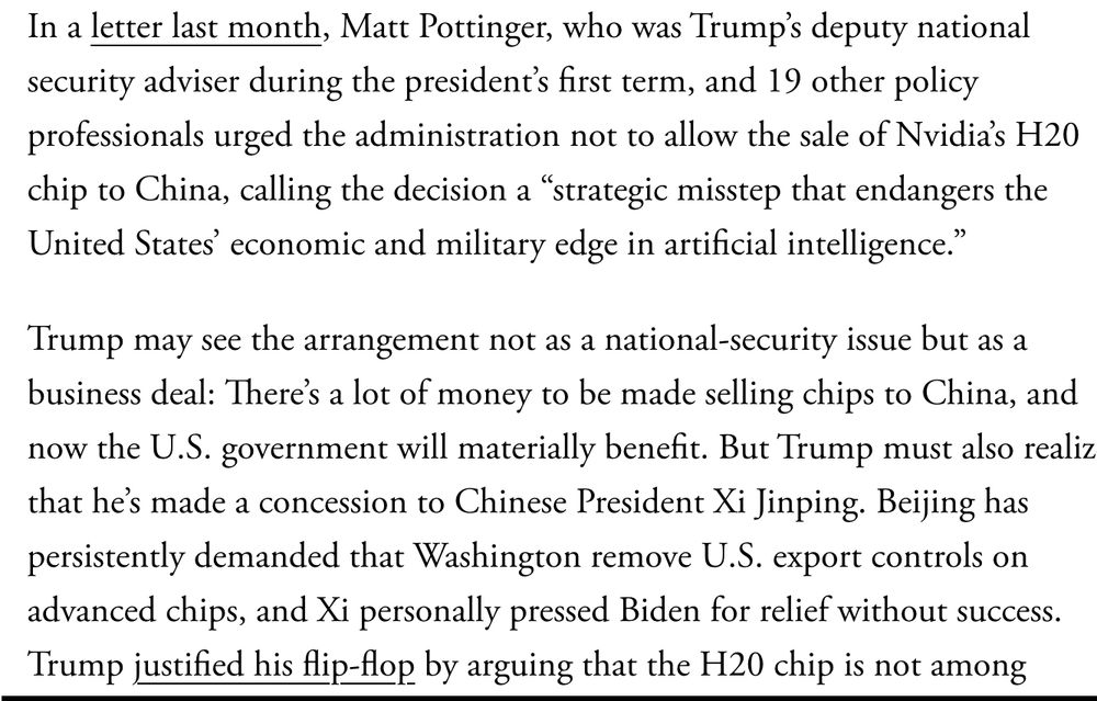 Screeshot from an article from the Atlantic