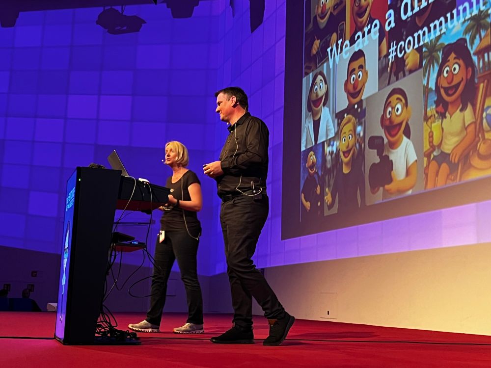 Adis and Martina opening ECS225