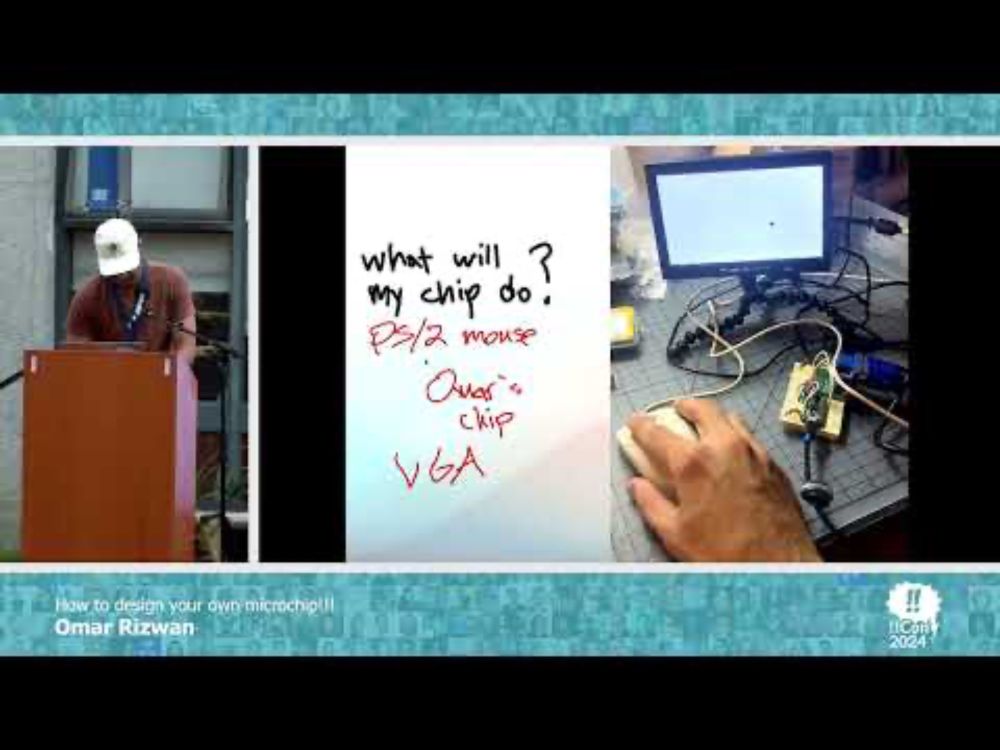How to design your own microchip!!! - Omar Rizwan at !!Con 2024