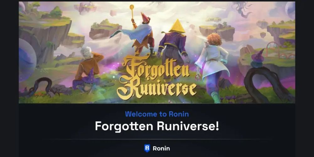 Fantasy MMORPG Forgotten Runiverse Migrates to Ronin  - Geek Metaverse News