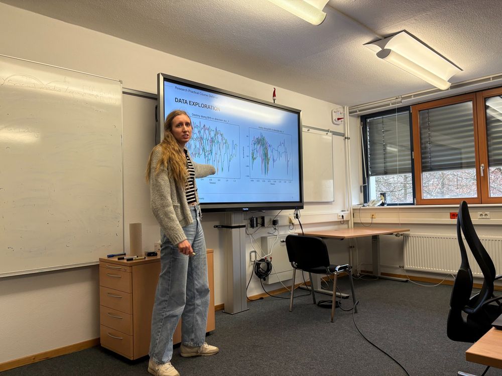 Sophia during her talk