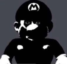 Meme do Mario sombrio