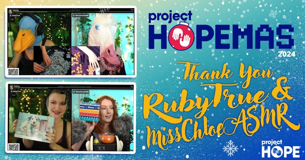 Thank you RubyTrue and MissChloeASMR!