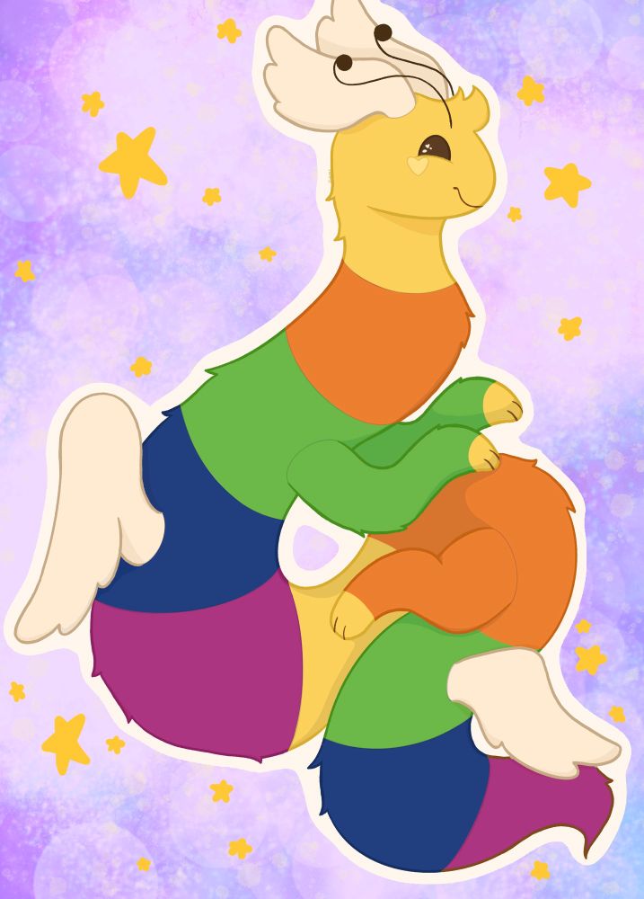 oc is wiggles, belonging to dandyliondreamer !