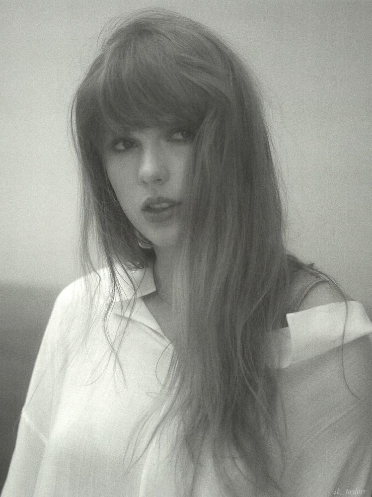 Taylor Swift for her TTPD photoshoot. 