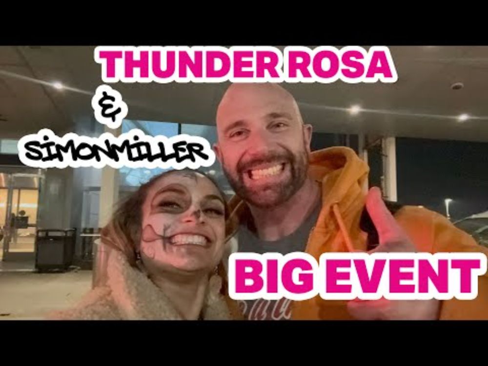 #ThunderRosa and @SimonMillerYT at #BigEventNY