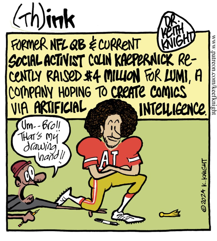 Cartoon: Colin A.I.-zer