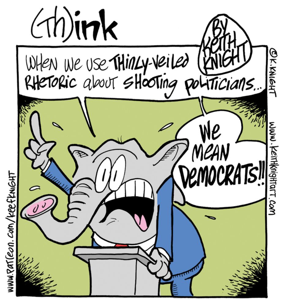 Cartoon: Rhetoric