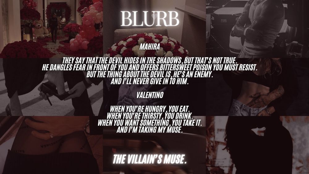 the blurb of the book!
