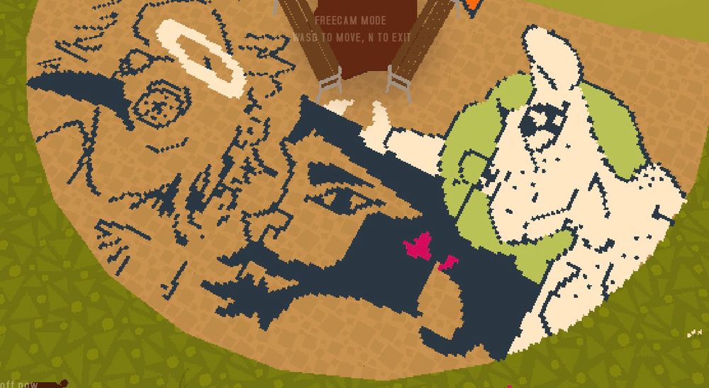 I drew Jesus & abadear’s sona