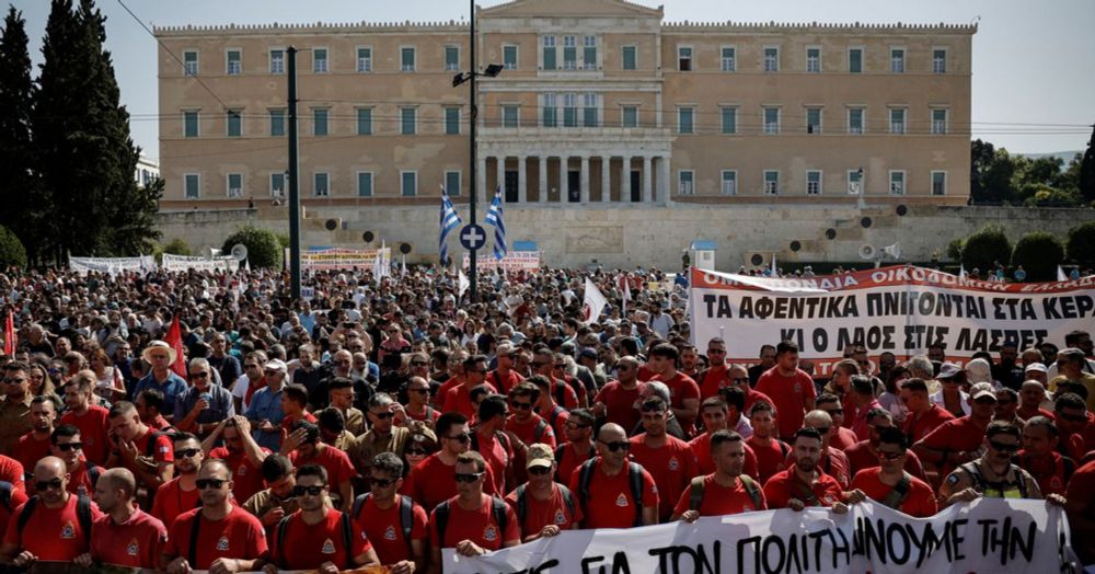 Thousands of Greeks rally as state workers strike over labour law plans | Reuters