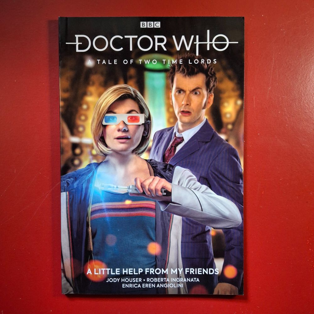 Front cover for Doctor Who: The Thirteenth Doctor - A Tale of Two Time Lords trade paperback from Titan Comics