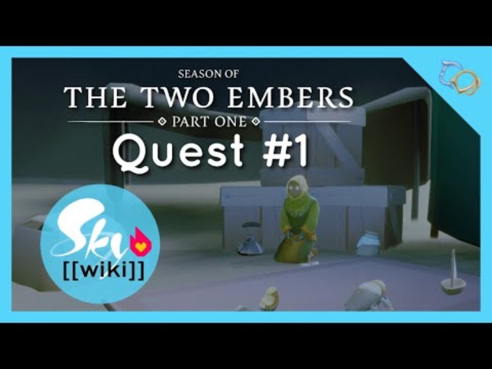 Season of The Two Embers - Part 1 - Quest 1 - Sky: Children of the Light
