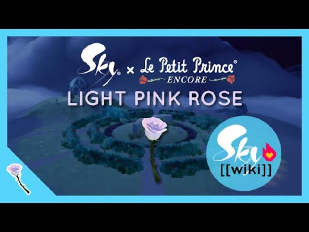 Days of Bloom 2025 - Light Pink Rose - Sky: Children of the Light