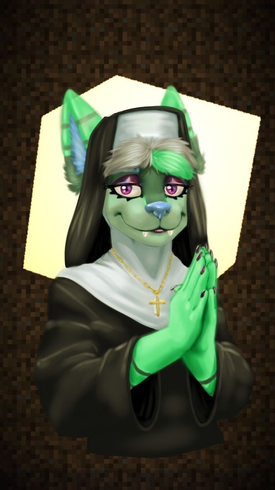 Soka converts to become a nun, apparently.