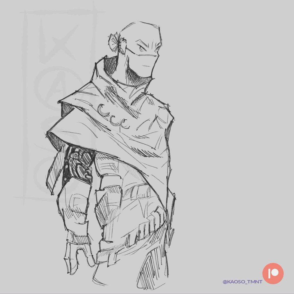 rottmnt future Donnie villain AU (Bionic)