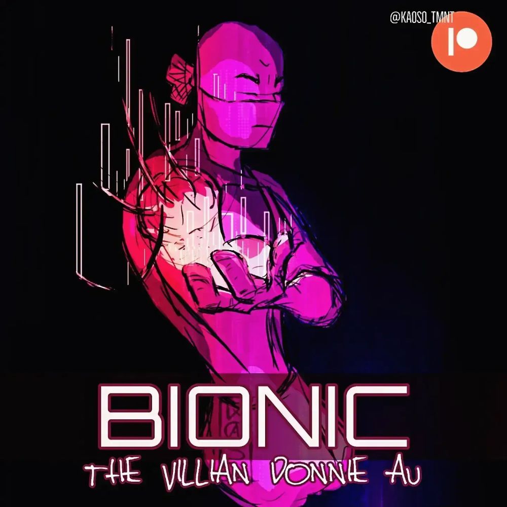 rottmnt future Donnie villain AU cover pic