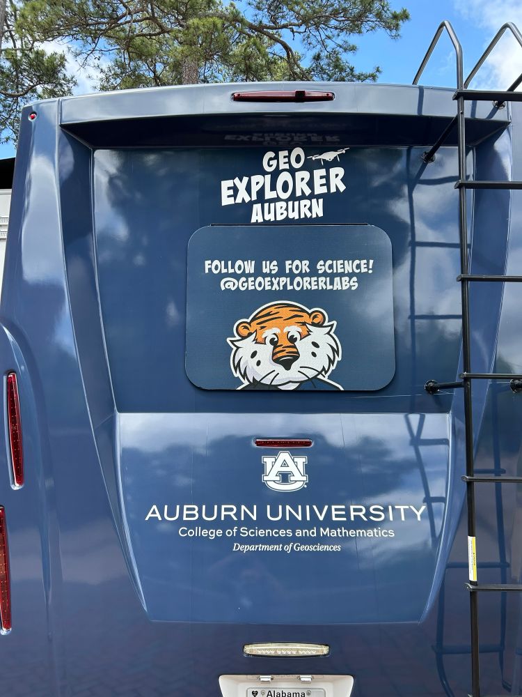 The Auburn University Geosciences Department mobile Geo Explorer Lab