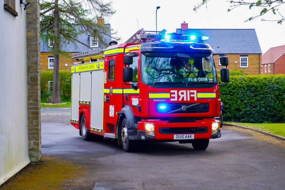 Oxfordshire Fire engine