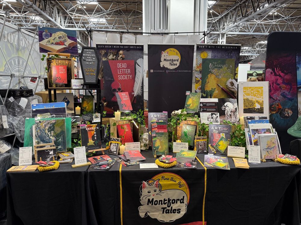 The Montford Tales stand