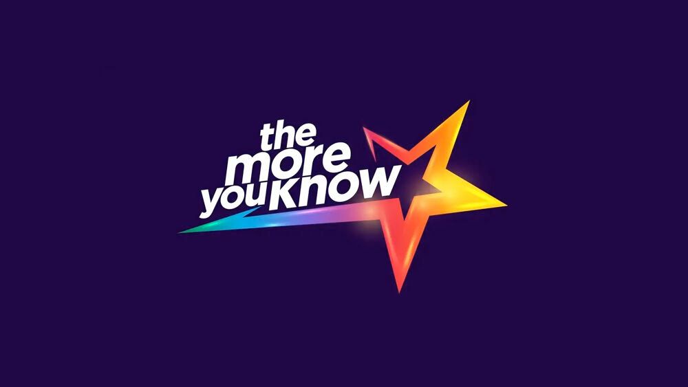 "The more you know" star used in PSAs