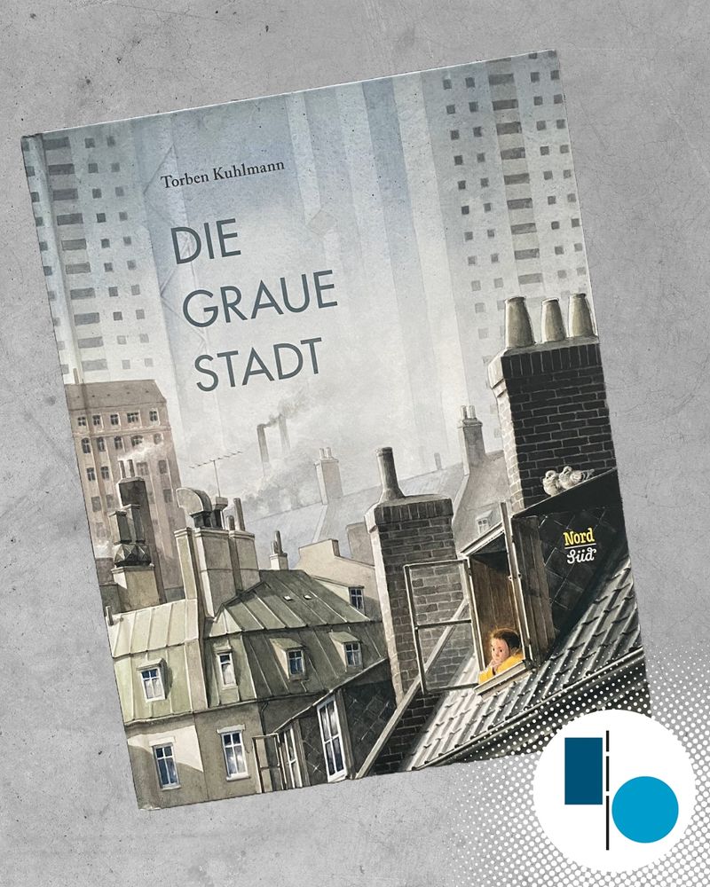 Cover des Bilderbuchs Die graue Stadt