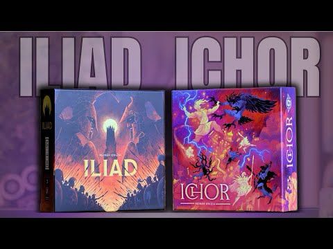 Knizia's New Duos: ILIAD & ICHOR Board Games - Worth It?