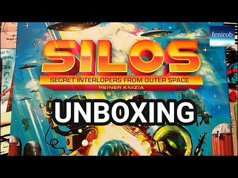 Silos Board Game | Unboxing (No Talking) - Kickstarter Edition