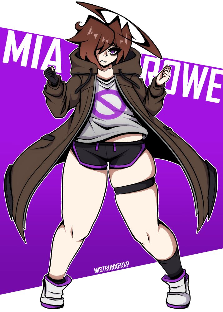 Art of my OC, Mia(they/them)