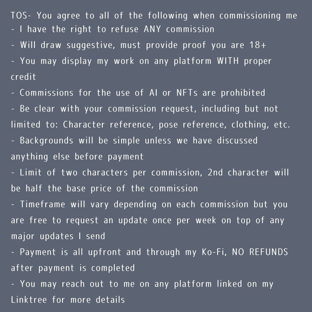 RavioxHilda’s Commission Sheet