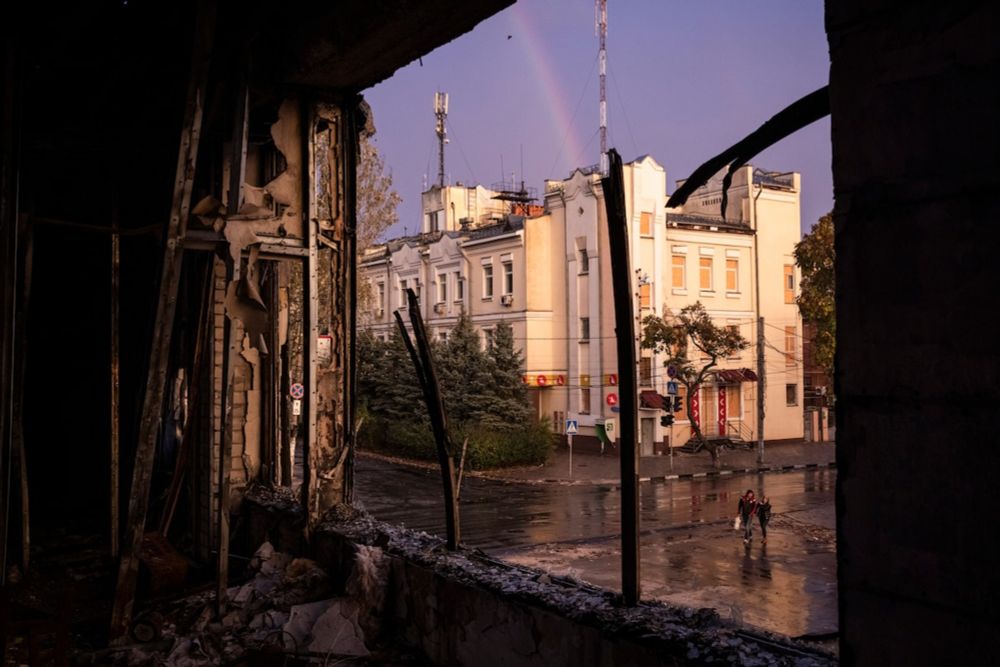 A year photographing the war in Ukraine