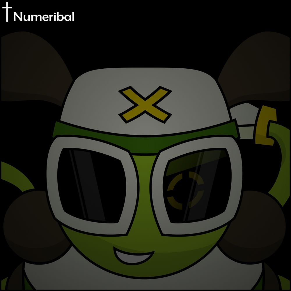 Isaac X Beetle, a character from CRiTORA: Abnormal, holding the brim of his cap while one of his eyes is partially shown and the other obscured. Inspired by that trope where the same thing happens to make a character look cool.