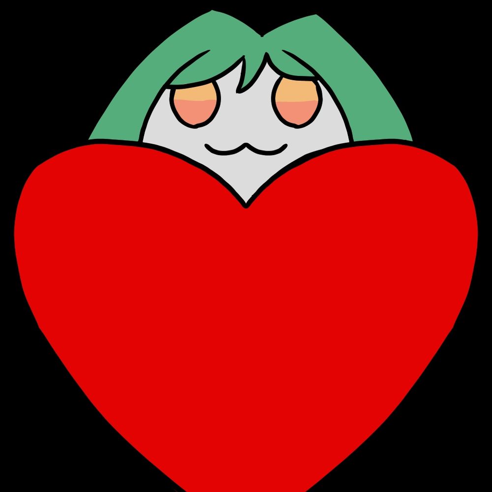Me hiding behind a large heart
