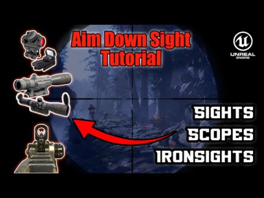 Ultimate Unreal Engine 5 ADS Tutorial: Attachments, FOV Zoom, and Sniper Graphics