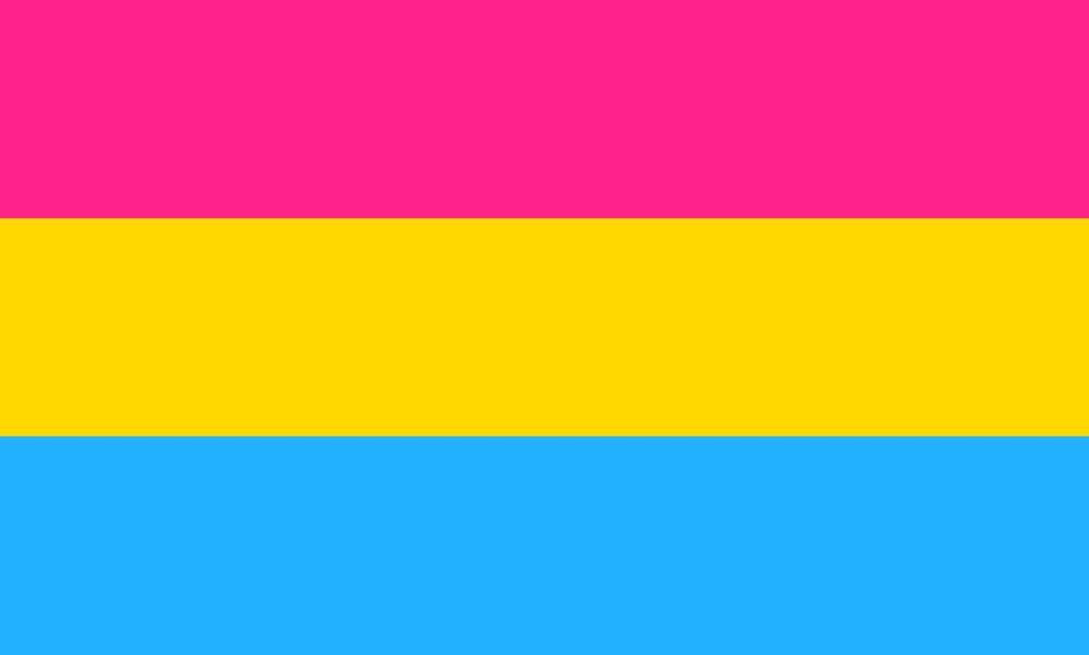 Pansexual pride flag