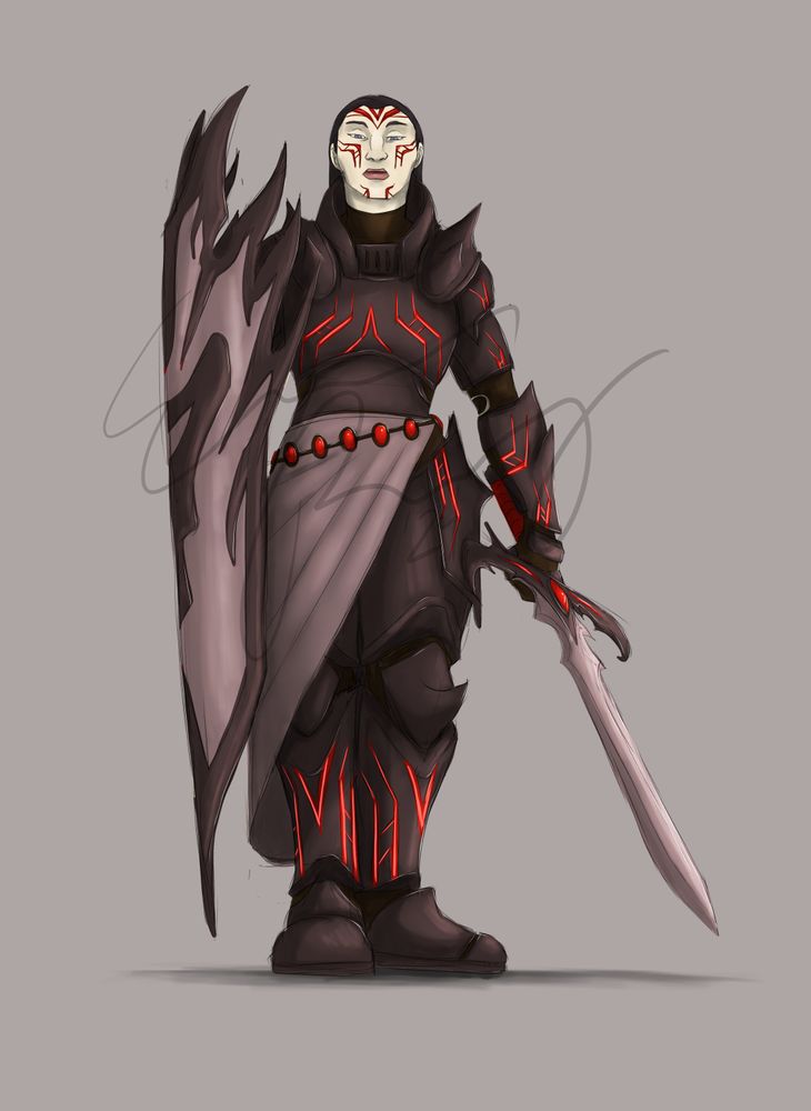 a thayan knight looking imposing