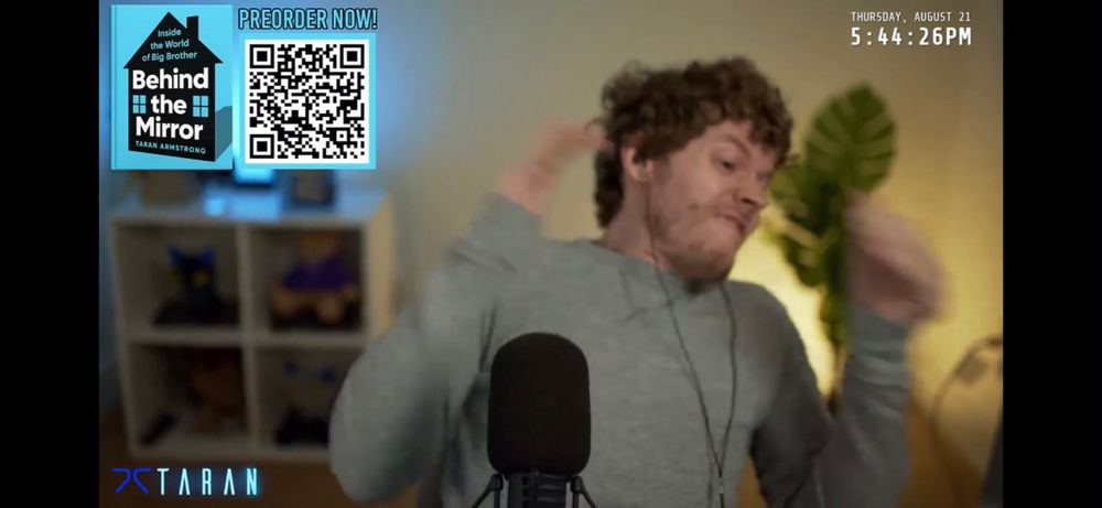 Taran clapping and celebrating 