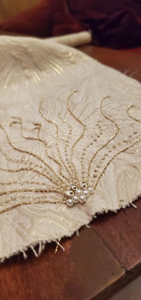 More elven embroidery - here for the sleeves