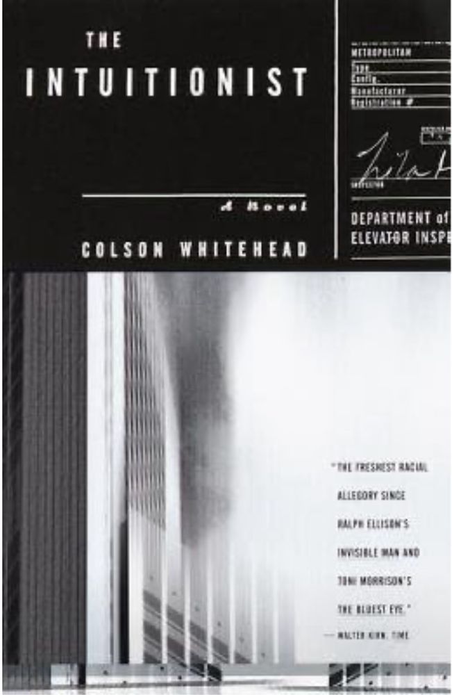 book cover of The Intuitionist by Colson Whitehead