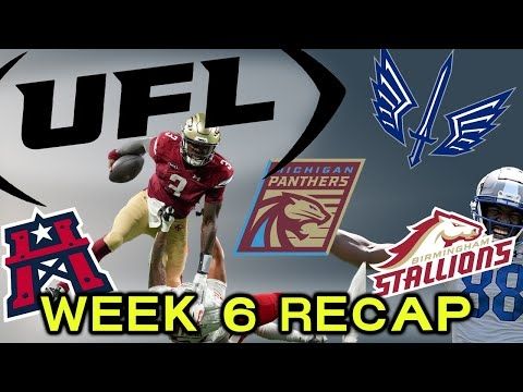 UFL Week 6 Recap