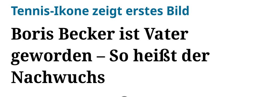 Boris Becker ist Vater geworden – So heißt der Nachwuchs