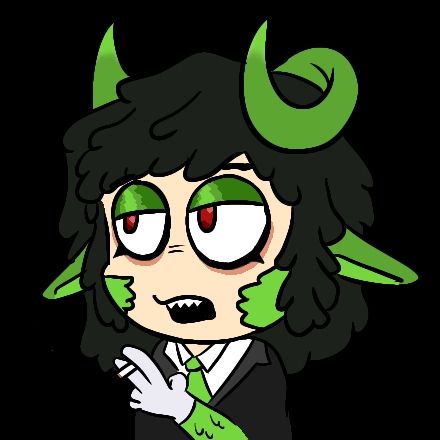 Shio smoking a cigarette