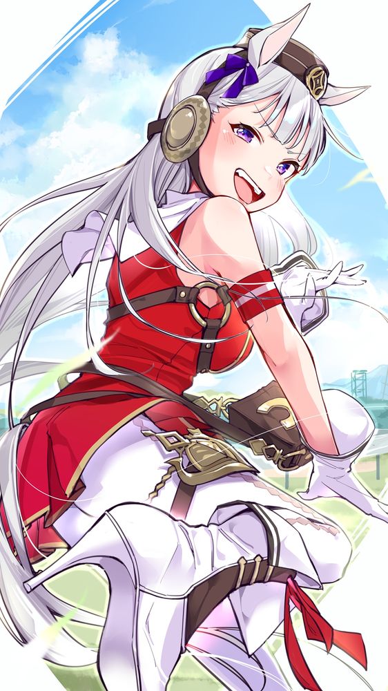 A picture of Gold Ship (anime version)